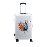 VOYAGE Hartschalenkoffer glänzend mit Motiv (Größe M)