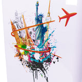 VOYAGE Hartschalenkoffer glänzend mit Motiv (Größe L)