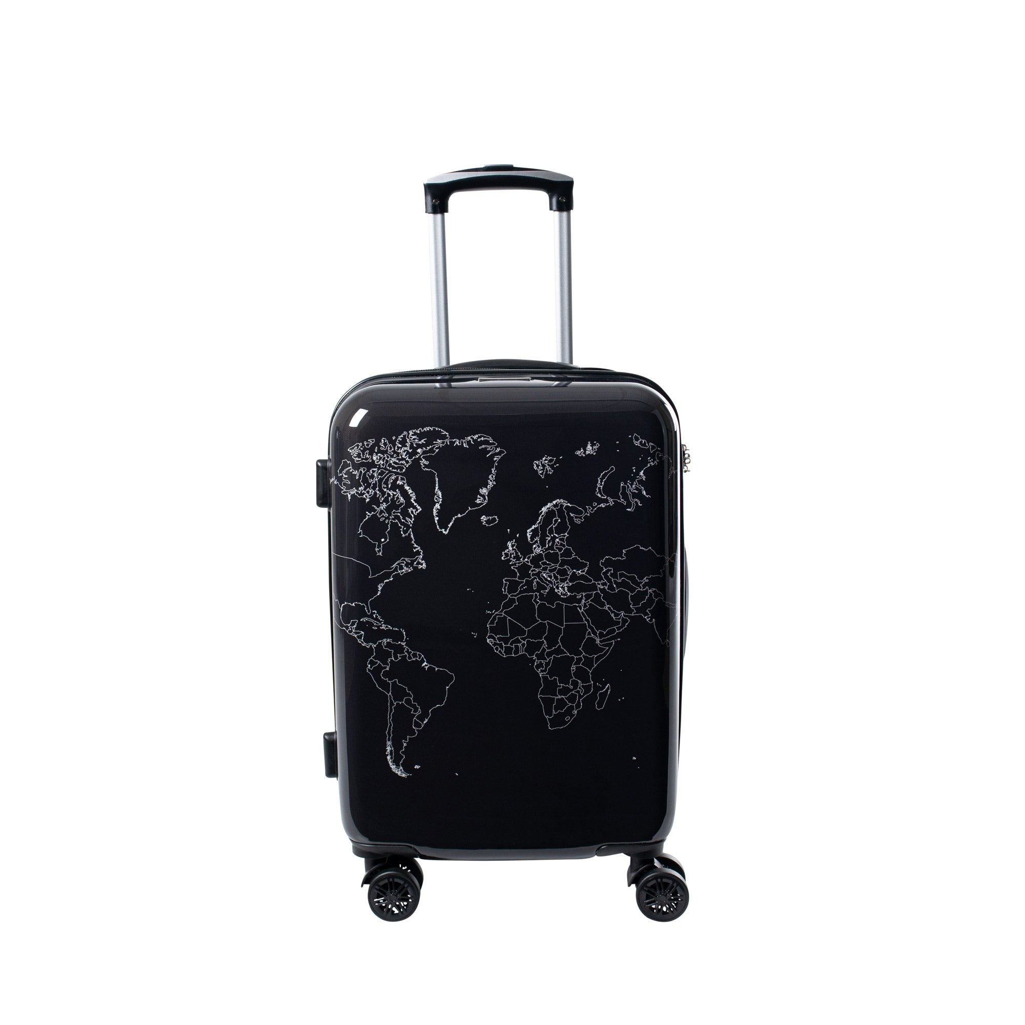 VOYAGE Hartschalenkoffer glänzend mit Motiv (Größe S)