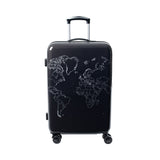 VOYAGE Hartschalenkoffer glänzend mit Motiv (Größe M)