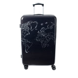 VOYAGE Hartschalenkoffer glänzend mit Motiv (Größe L)