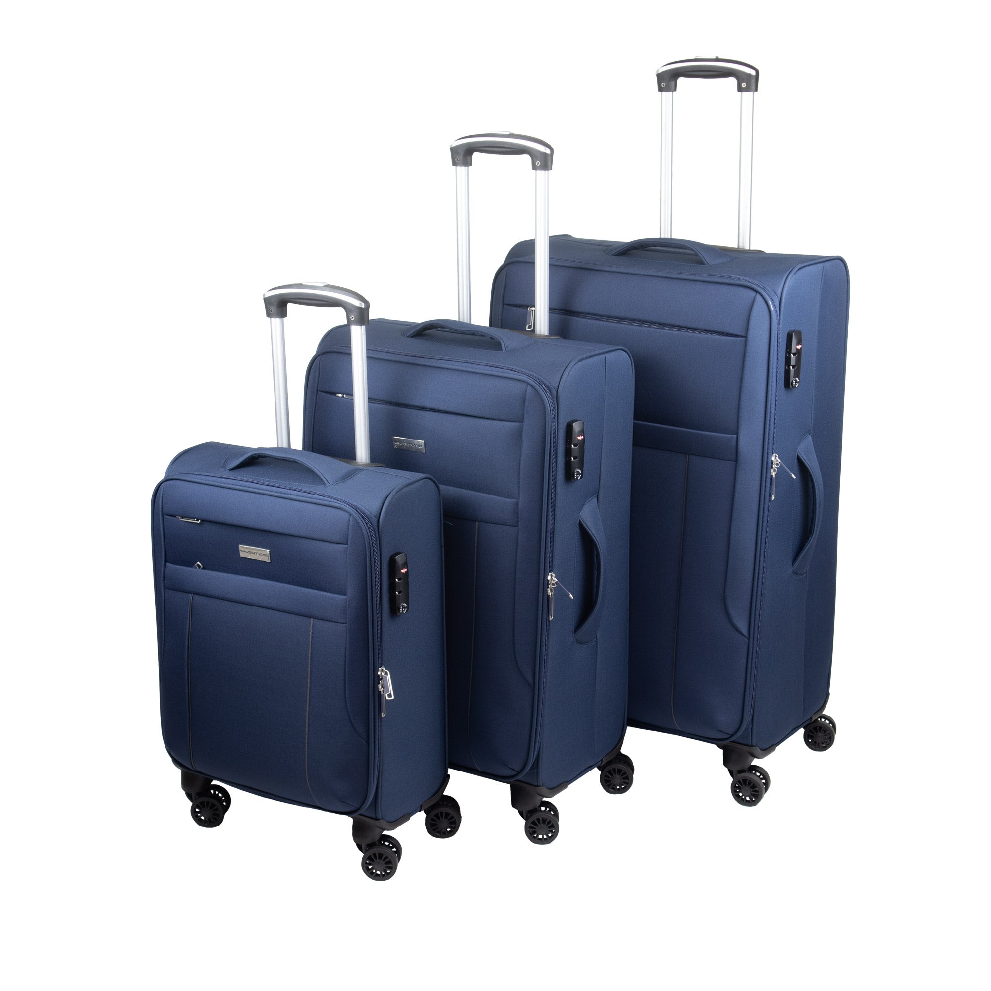 SEATTLE 3-tlg. Weichschalenkoffer Set